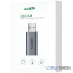 UGREEN CM383-80864 USB-A to 3.5mm Audio Jack External Sound Adapter - Silver - Image 6