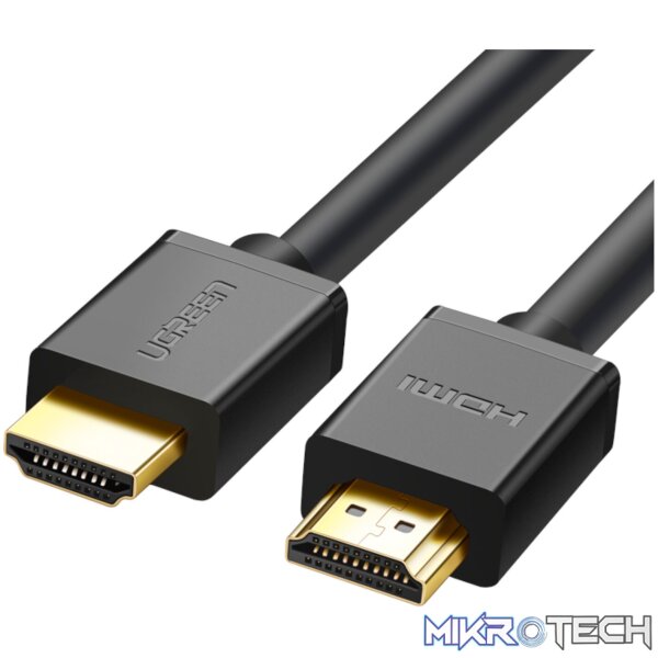 UGREEN HD104-10106 HDMI 4K Cable Male to Male Black 1m - Black UGREEN HD104-10106 HDMI 4K Cable Male to Male Black 1m - Black