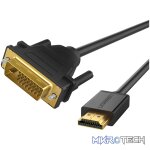 UGREEN HDMI Male to DVI(24+1) Male Cable 2m