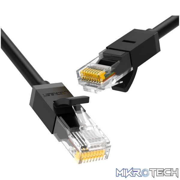 UGREEN NW102-20158 Cat6 UTP Ethernet Cable 0.5m - Black - Image 2