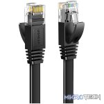 UGREEN NW102 Cat6 U/UTP Flat Ethernet Cable 0.5m - Black - Image 2