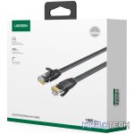 UGREEN NW102 Cat6 U/UTP Flat Ethernet Cable 0.5m - Black - Image 5