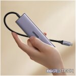 UGREEN Revodok 5-in-1 Hub | Type-C to 4K HDMI (CM511-15596) - Silver - Image 5