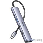 USB-A and Type-C Ports – Silver