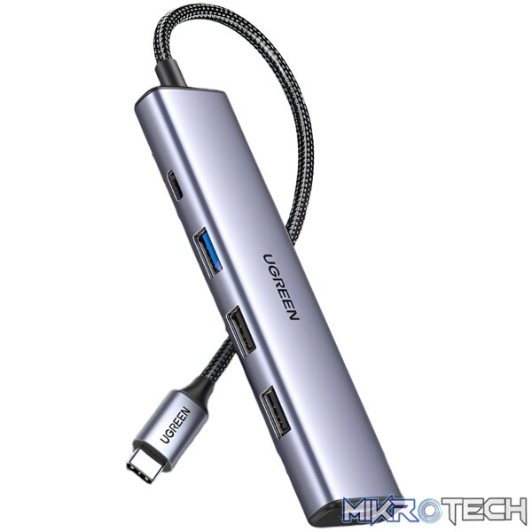 USB-A and Type-C Ports – Silver
