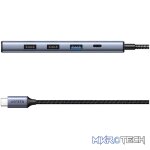 UGREEN Revodok 5-in-1 Type-C Hub | 4K HDMI, USB-A and Type-C Ports – Silver - Image 4
