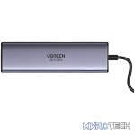 UGREEN Revodok 7-in-1 Type-C Hub - Silver - Image 3
