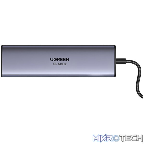 UGREEN Revodok 7-in-1 Type-C Hub - Silver - Image 3