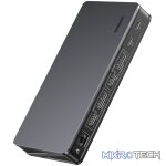 UGREEN Revodok Pro 209 9-in-1 4k HDMI Universal Docking Station | USB-A | Type-C | RJ45- Carbon Black - Image 2