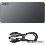 UGREEN Revodok Pro 209 9-in-1 4k HDMI Universal Docking Station | USB-A | Type-C | RJ45- Carbon Black - Image 4