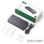 UGREEN Revodok Pro 209 9-in-1 4k HDMI Universal Docking Station | USB-A | Type-C | RJ45- Carbon Black - Image 6