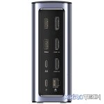 UGREEN Revodok Pro 312 12-in-1 Type-C Docking Station - Silver - Image 4