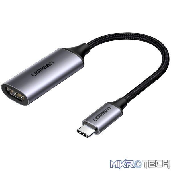 UGREEN Type-C To 4K HDMI Adapter - Silver UGREEN Type-C To 4K HDMI Adapter - Silver