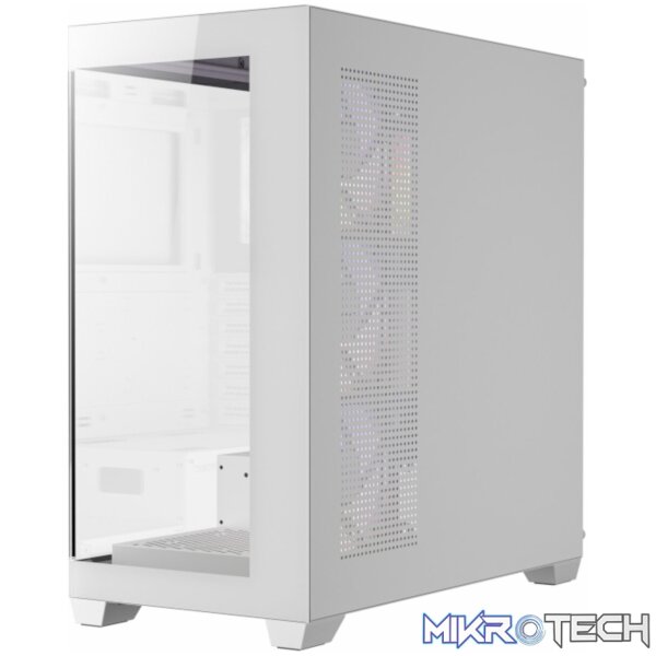 Antec CX300 ATX ARGB Gaming Chassis - White - Image 3