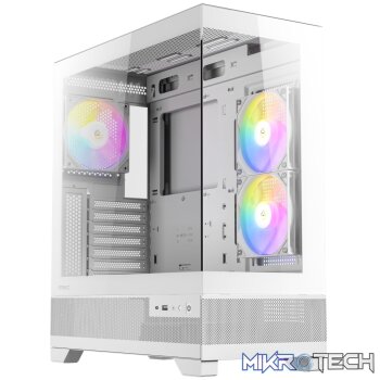 Antec CX700 ARGB Mid-Tower Gaming Chassis - White