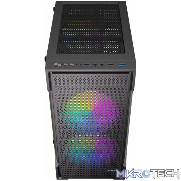 Antec VX100M ARGB Micro-ATX Mini Tower Gaming Chassis - Image 2