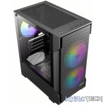 Antec VX100M ARGB Micro-ATX Mini Tower Gaming Chassis - Image 4