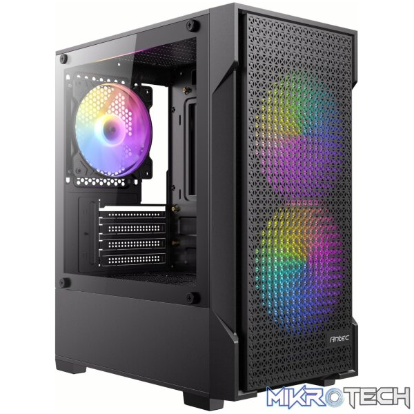 Antec VX100M ARGB Micro-ATX Mini Tower Gaming Chassis Antec VX100M ARGB Micro-ATX Mini Tower Gaming Chassis
