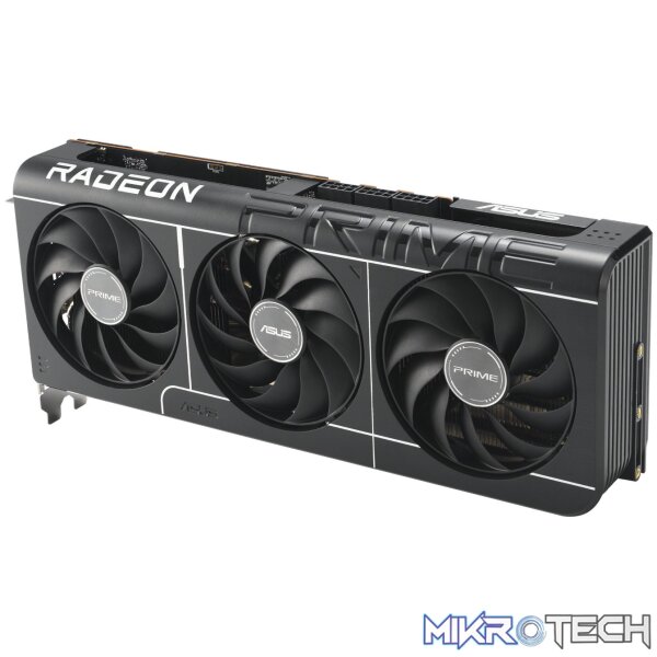 Asus Prime Radeon RX9070 XT OC Edition 16GB GDDR6 Graphics Card - Image 3