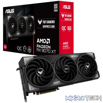 Asus TUF Gaming Radeon RX 9070 XT OC Edition 16GB GDDR6 Graphics Card