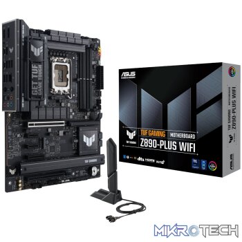Asus TUF Gaming Z890-PLUS WIFI Intel LGA1851 ATX Gaming Motherboard