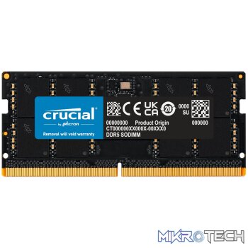 Crucial 64GB 5600MHz DDR5 SODIMM Notebook Memory