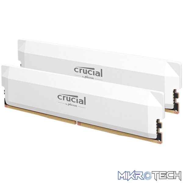 Crucial Pro DDR5-6400 64GB Overclocking Memory Kit - White - Image 2