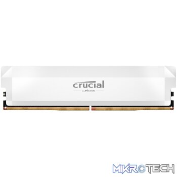 Crucial Pro Overclocking 16GB 6400Mhz DDR5 Desktop Memory White