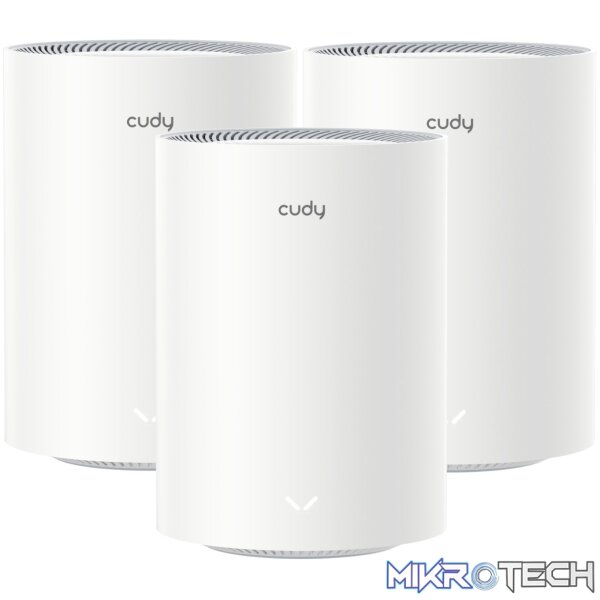 Cudy AX3000 Wi-Fi 6 Mesh Kit 3 Pack - White - Image 2
