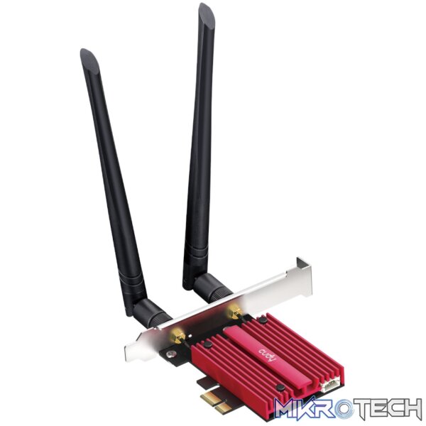 Cudy BE9300 Tri-Band Wi-Fi 7 | Bluetooth 5.4 PCIe Adapter - Image 2