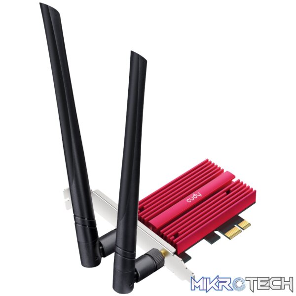 Cudy BE9300 Tri-Band Wi-Fi 7 | Bluetooth 5.4 PCIe Adapter - Image 3