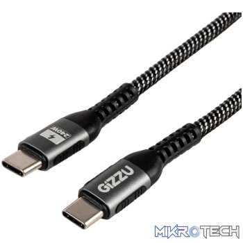 GIZZU 240W 480Mbps Type-C 1m Cable
