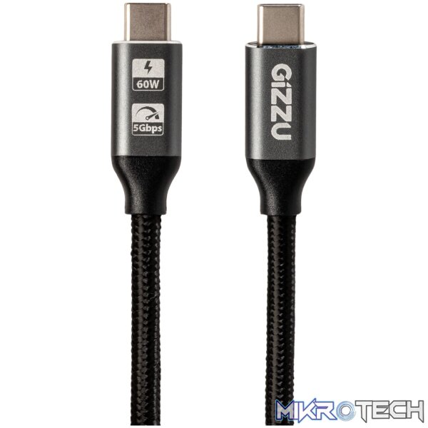 GIZZU 60W 5Gbps Type-C 2m Cable - Image 2