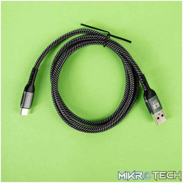 GIZZU 66W 480Mbps USB to Type-C 2m Cable - Image 3