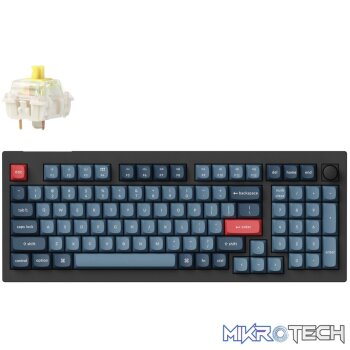 Keychron V5 Max Wireless Custom  Keyboard - BANANA Switch
