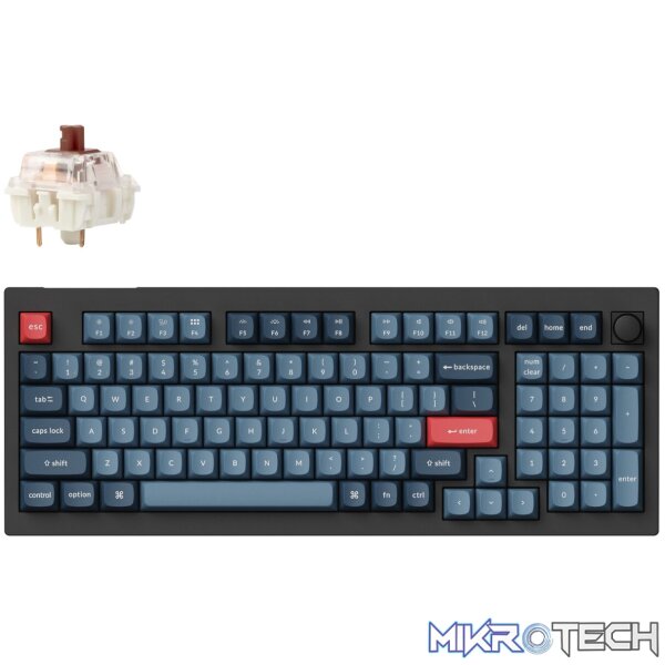 Keychron V5 Max Wireless Custom Keyboard - BROWN Switch Keychron V5 Max Wireless Custom Keyboard - BROWN Switch