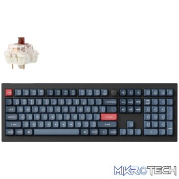 Keychron V6 Max Wireless Custom Keyboard - BROWN Switch