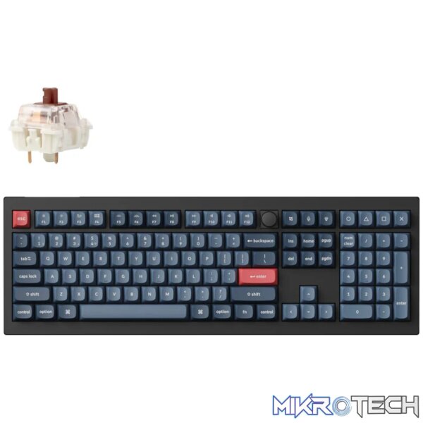 Keychron V6 Max Wireless Custom Keyboard - BROWN Switch Keychron V6 Max Wireless Custom Keyboard - BROWN Switch