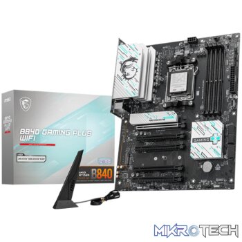 MSI B840 GAMING PLUS WIFI AM5 ATX Gaming Motherboard