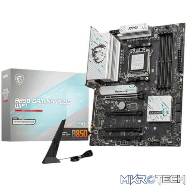MSI B850 GAMING PLUS WIFI AM5 ATX Gaming Motherboard MSI B850 GAMING PLUS WIFI AM5 ATX Gaming Motherboard