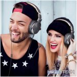 Oneodio Pro 10 Professional Wired Over Ear DJ and Studio Monitoring Headphones - Grey/Gold - Image 5