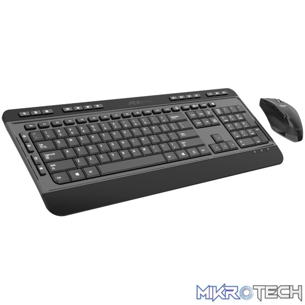 PCBuilder ALPHA Silent Wireless Keyboard and Mouse Combo - Image 2