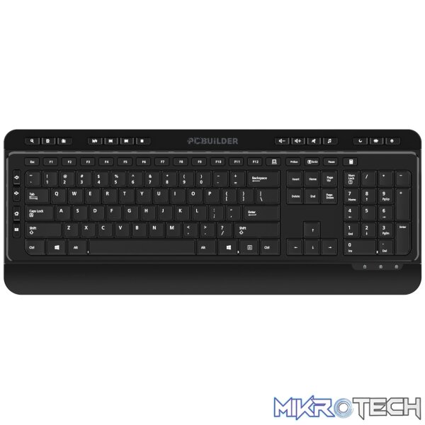 PCBuilder ALPHA Silent Wireless Keyboard and Mouse Combo - Image 3