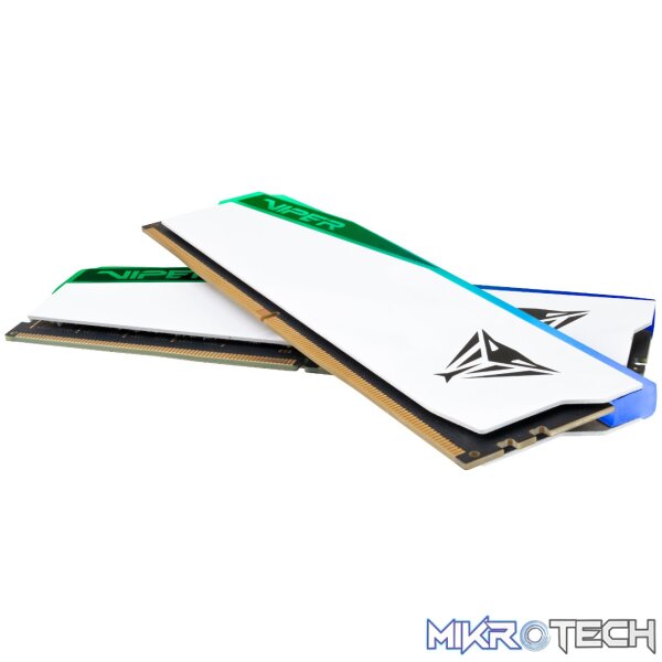 Patriot Viper Elite 5 RGB 32GB 6000MHz DDR5 Desktop Gaming Memory Kit - White - Image 6