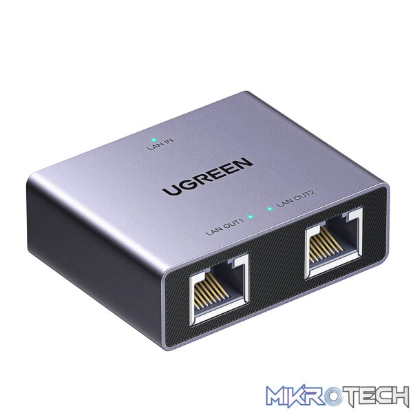 UGREEN 1-to-2 Gigabit Ethernet Splitter UGREEN 1-to-2 Gigabit Ethernet Splitter
