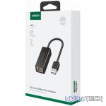 UGREEN CR110 Ethernet Adapter | USB 2.0 to RJ45 - Black - Image 5