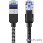 UGREEN Cat8 Nylon Braided Ethernet Cable - 40Gbps with Modular Plugs - 1m - Image 2