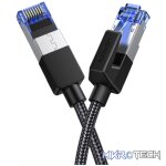 UGREEN Cat8 Nylon Braided Ethernet Cable - 40Gbps with Modular Plugs - 1m - Image 3