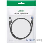UGREEN Cat8 Nylon Braided Ethernet Cable - 40Gbps with Modular Plugs - 1m - Image 5