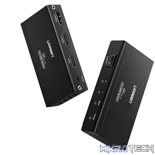 UGREEN HDMI 1x2 Splitter - 4K UHD UGREEN HDMI 1x2 Splitter - 4K UHD